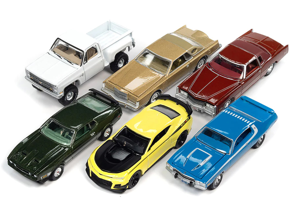 Auto World Premium 2022 Set B of 6 pieces Release 1 1/64 Diecast Model Cars  by Auto World
