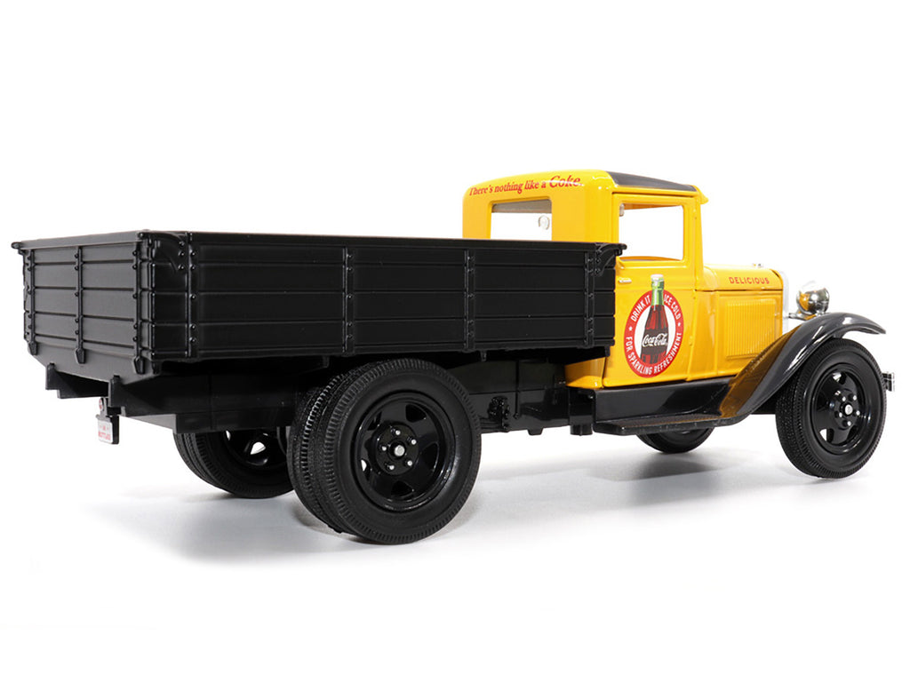 1931 Ford Model AA Pickup Truck Yellow and Black 