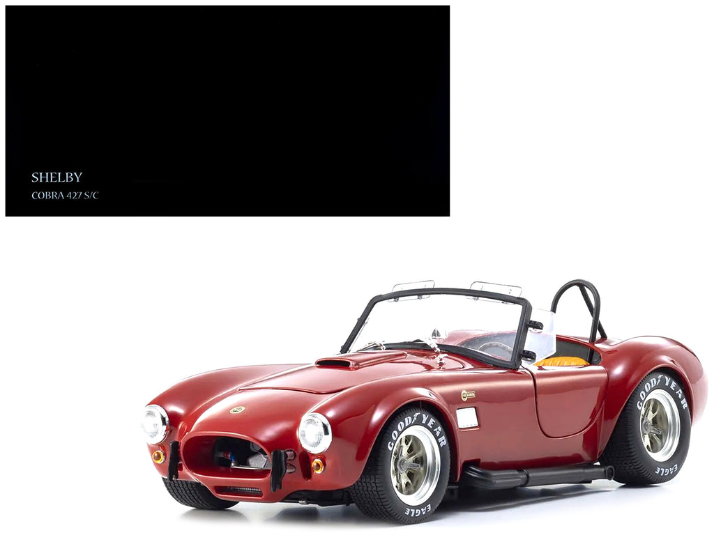 Shelby Cobra 427 S/C Red 1/18 Diecast Model Car by Kyosho