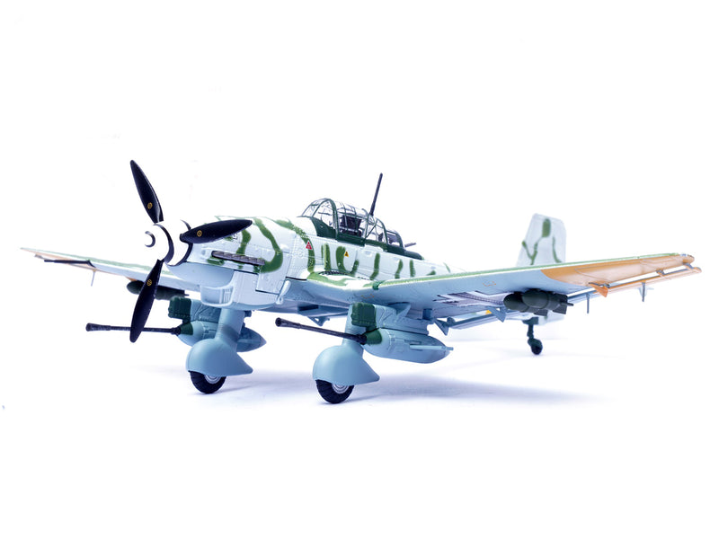 Junkers Ju 87G2 Stuka Bomber Aircraft "10.(Pz)/SG 2 Immelmann Markisch Friedland Pomerania" (1945) German Luftwaffe "Wing" Series 1/72 Diecast Model by Panzerkampf