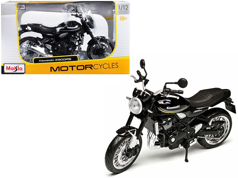 Kawasaki Z900RS Black 1/12 Diecast Motorcycle Model by Maisto