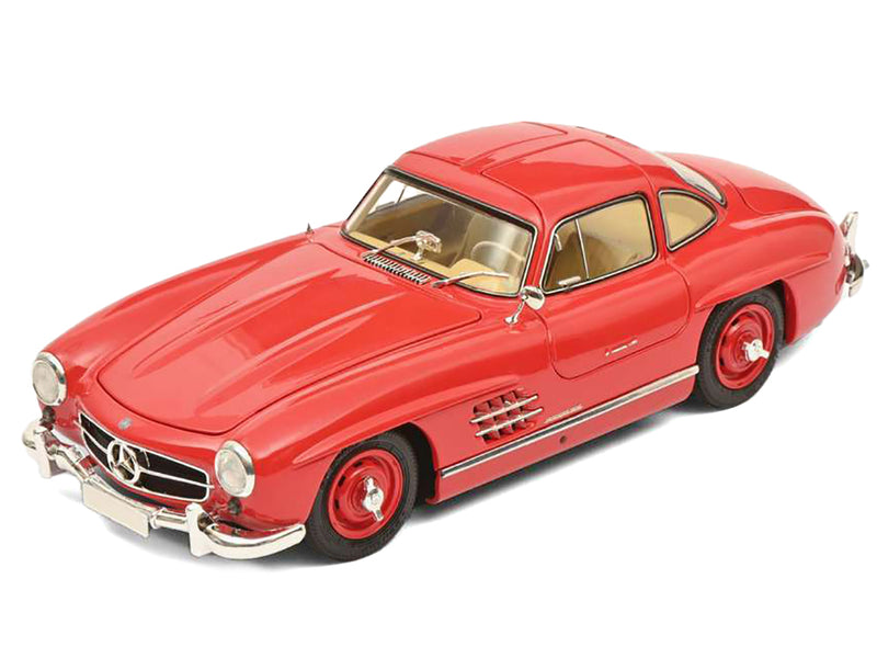 Mercedes-Benz 300 SL Gullwing Coupe Red 1/18 Diecast Model Car by Schuco