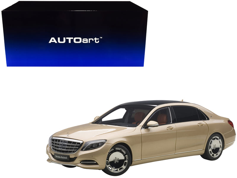 Mercedes Maybach S Class S600 Champagne Gold 1/18 Model Car by Autoart