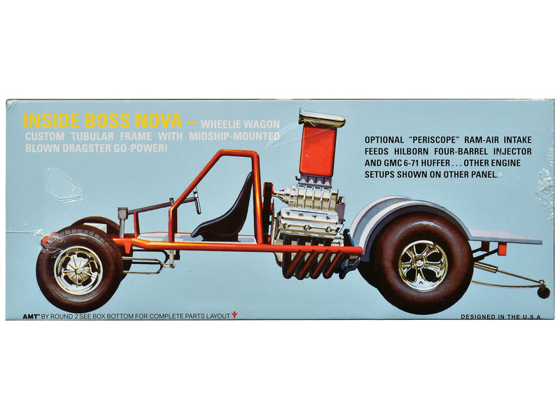 Skill 2 Model Kit Boss Nova Funny Car 1/25 Scale Model by AMT