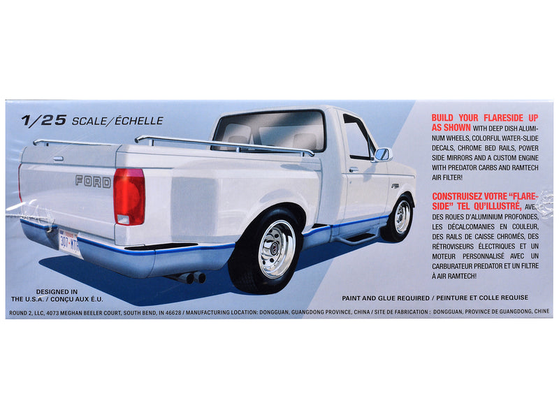 Skill 2 Model Kit 1992 Ford F-150 Flare Side Pickup Truck 1/25 Scale Model by AMT