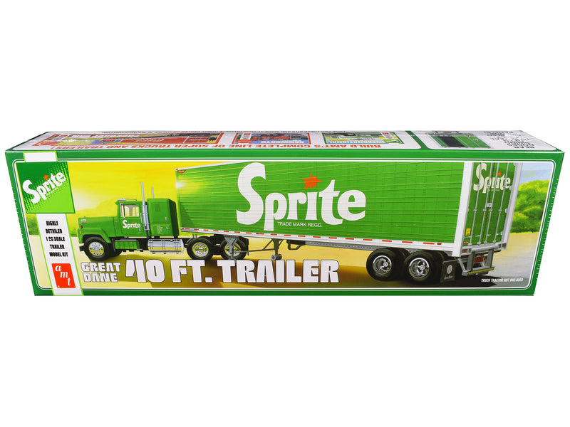 Skill 3 Model Kit Great Dane 40' Dry Goods Trailer "Sprite" 1/25 Scale Model by AMT