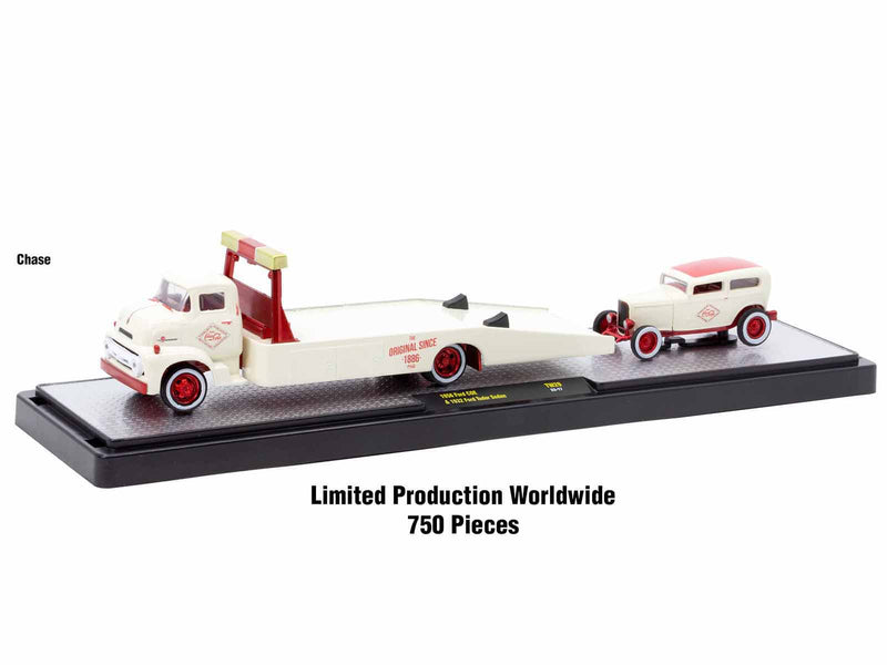 Auto Haulers "Coca-Cola" Set of 3 pieces Release 29 Limited Edition to 8650 pieces Worldwide 1/64 Diecast Models by M2 Machines