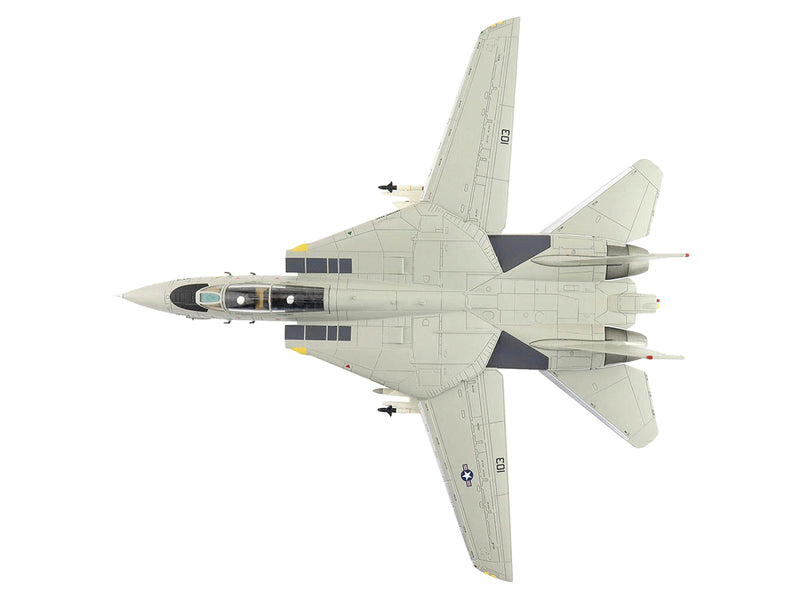 Grumman F-14D Tomcat Fighter Aircraft "Tomcat Sunset VF-31" (2006) United States Navy "Air Power Series" 1/72 Diecast Model by Hobby Master