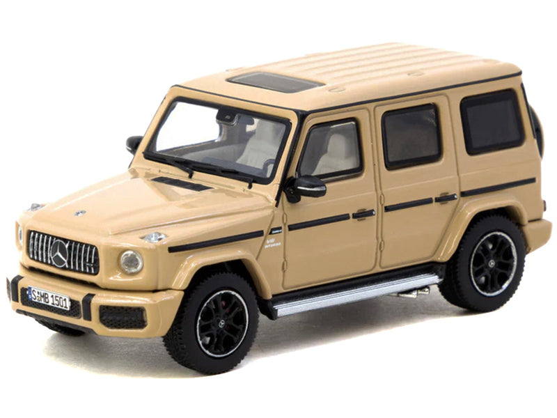 Mercedes-AMG G 63 Brown "Road64" Series 1/64 Diecast Model Car by Tarmac Works