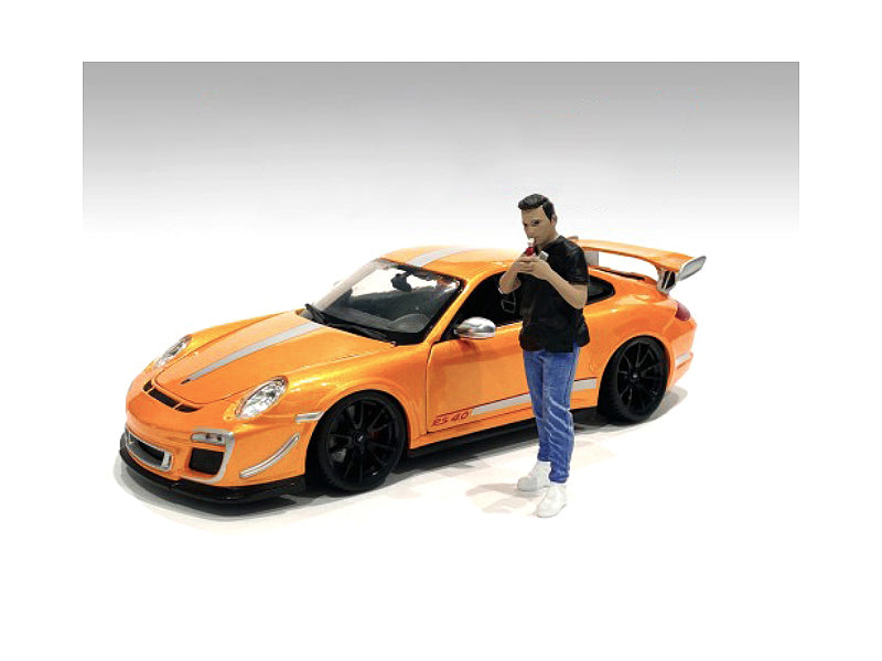 "Car Meet 1" Figurine VI for 1/18 Scale Models by American Diorama