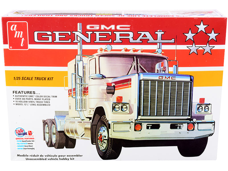 Skill 3 Model Kit GMC General Truck Tractor 1/25 Scale Model by AMT