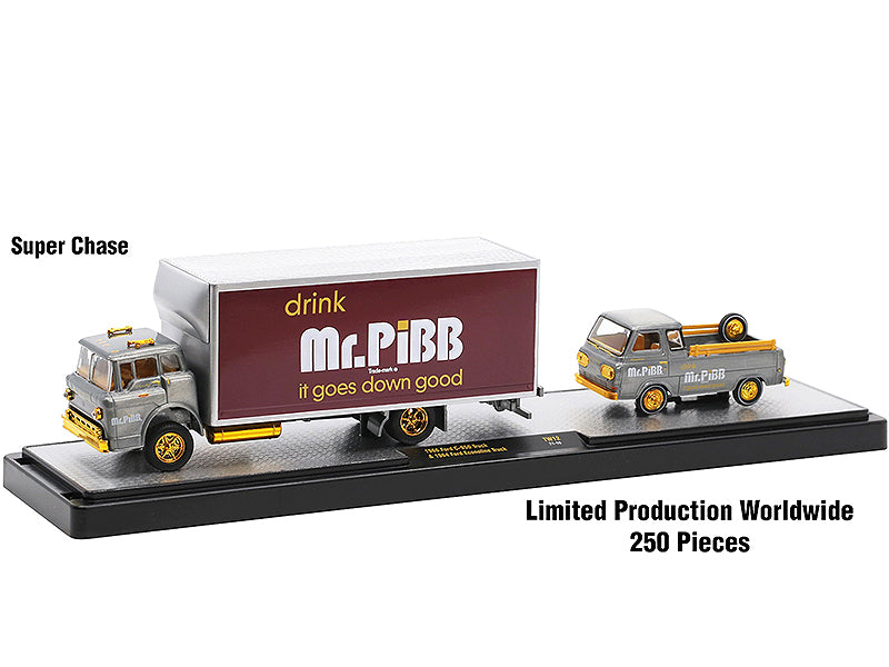 Auto Haulers "3 Sodas" Set of 3 pieces Release 12 Limited Edition to 7400 pieces Worldwide 1/64 Diecast Models by M2 Machines