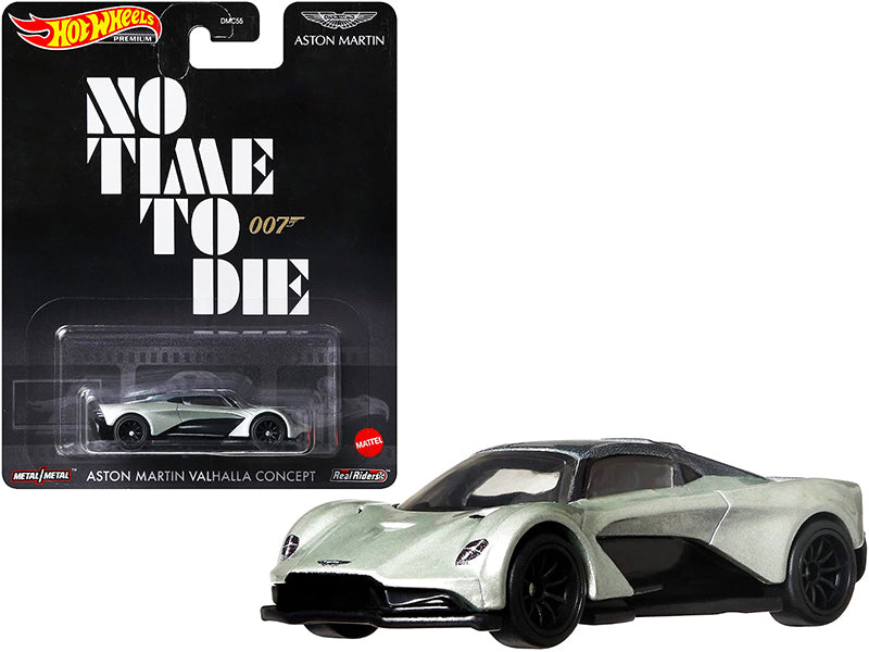 Aston Martin Valhalla Concept Light Green Metallic with Dark Green Top (James Bond 007) "No Time to Die" (2021) Movie Diecast Model Car by Hot Wheels