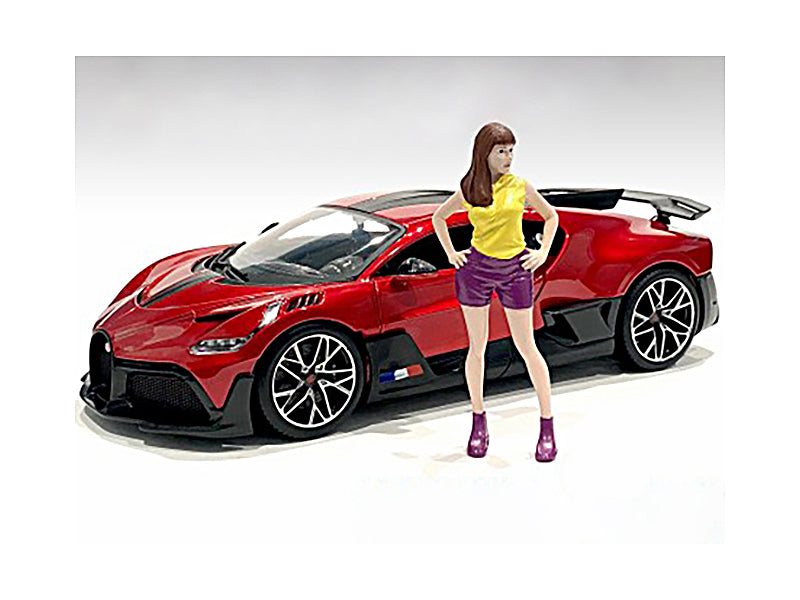 "Girls Night Out" Cara Figurine for 1/18 Scale Models by American Diorama