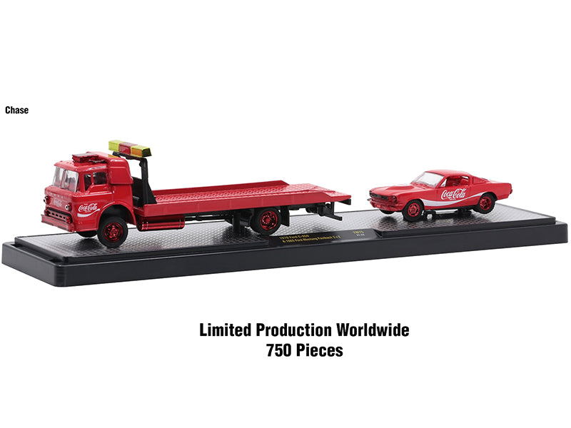 Auto Haulers "3 Sodas" Set of 3 pieces Release 15 Limited Edition to 8400 pieces Worldwide 1/64 Diecast Model Cars by M2 Machines