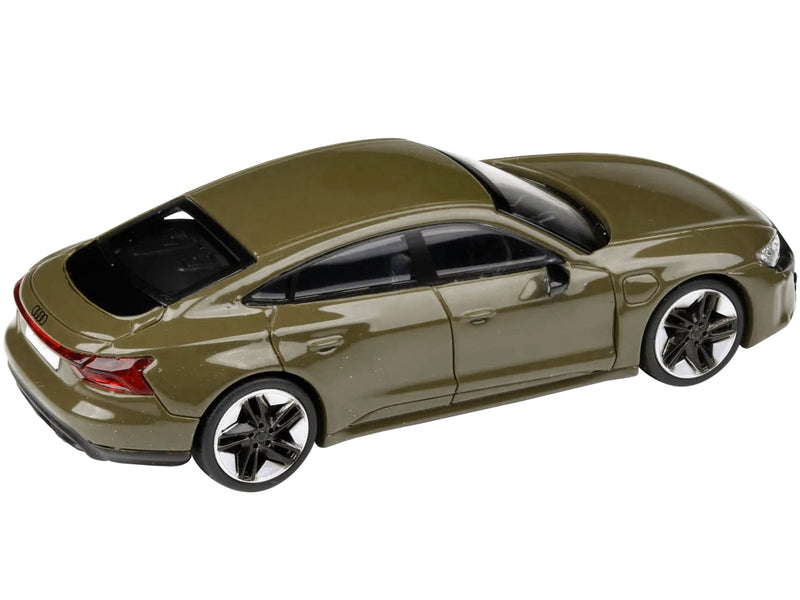 2021 Audi RS e-tron GT Tactical Green 1/64 Diecast Model Car by Paragon