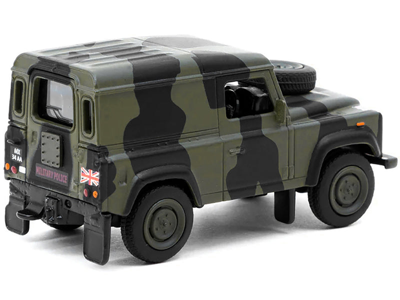 Land Rover Defender "Royal Military Police" Green Camouflage "Collab64" Series 1/64 Diecast Model Car by Schuco & Tarmac Works