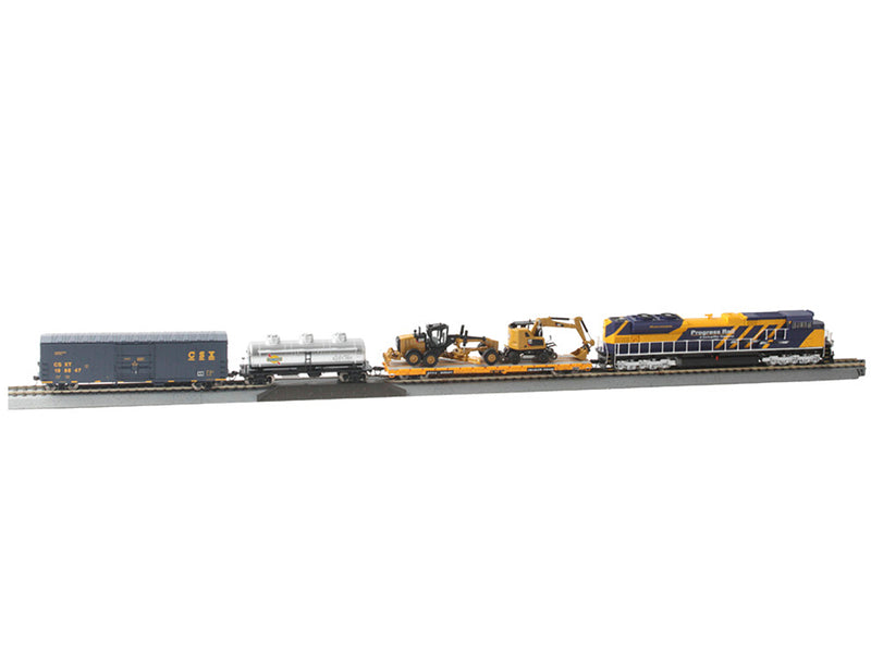 Progress Rail 100th Anniversary Train Set 1/87 (HO) Diecast Models by Diecast Masters