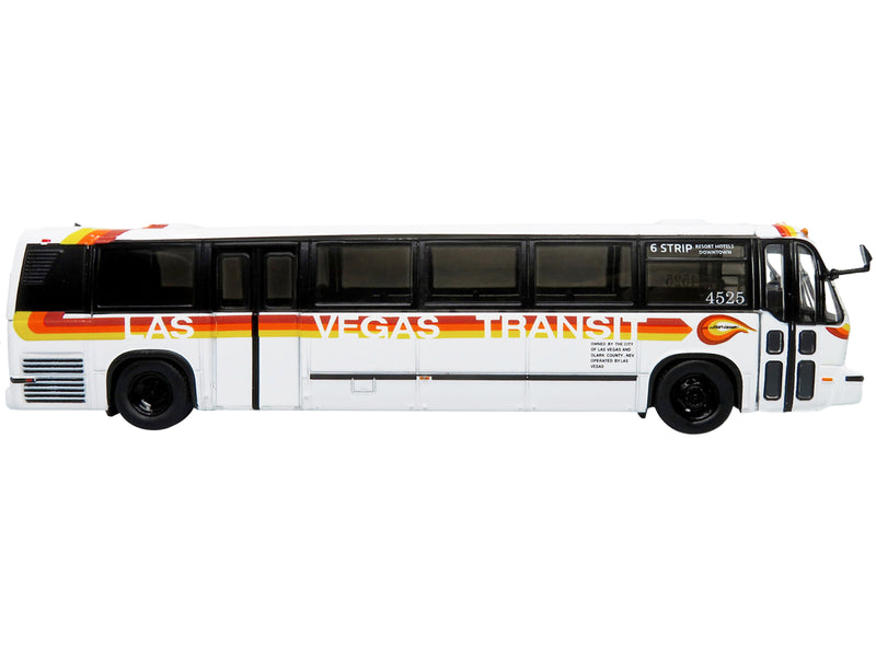 TMC RTS Transit Bus Las Vegas Transit "6 Strip Resort Hotels-Downtown" "Vintage Bus & Motorcoach Collection" 1/87 Diecast Model by Iconic Replicas