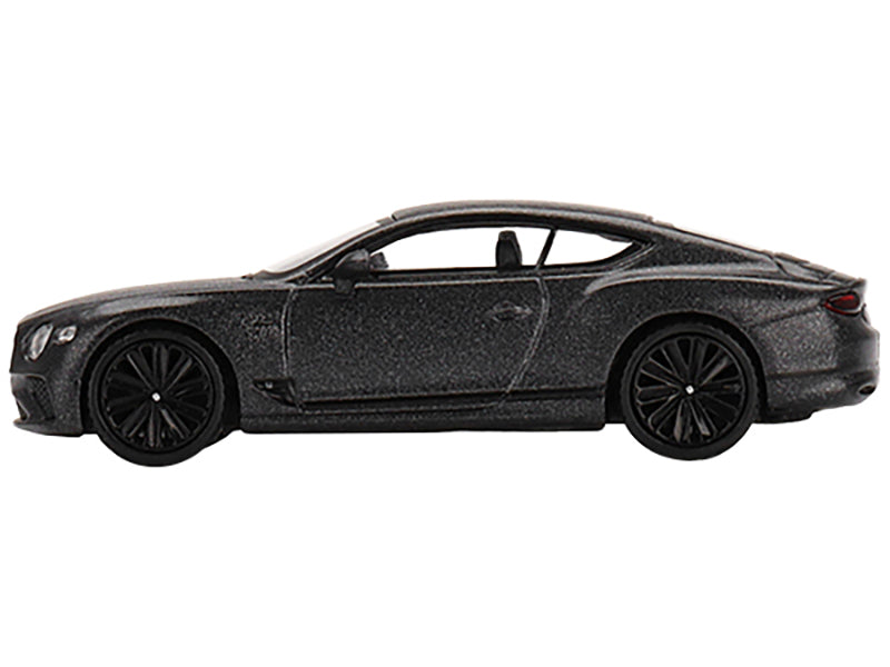 Bentley Continental GT Speed Anthracite Satin Gray Metallic Limited Edition to 1800 pieces Worldwide 1/64 Diecast Model Car by True Scale Miniatures