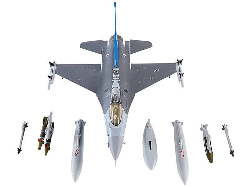 Lockheed F-16D Fighting Falcon Fighter Plane "USAF ANG 121st Fighter Squadron 113th Fighter Wing" (2011) 1/72 Diecast Model by JC Wings