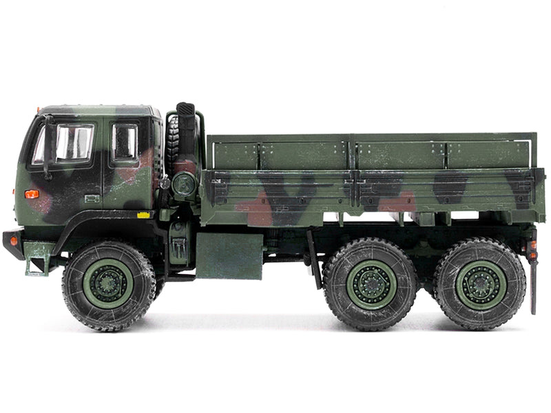 M1083 MTV (Medium Tactical Vehicle) Standard Cargo Truck NATO Camouflage "US Army" "Armor Premium" Series 1/72 Diecast Model by Panzerkampf