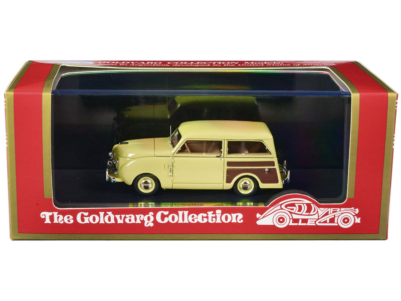 1949 Crosley Station Wagon Jonquil Yellow Limited Edition to 240 pieces Worldwide 1/43 Model Car by Goldvarg Collection