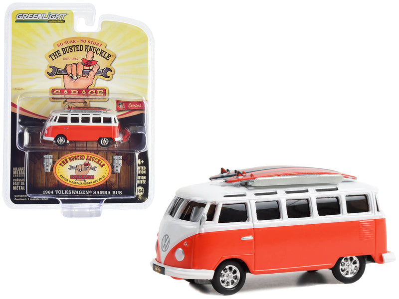 toy vw bus with surfboards