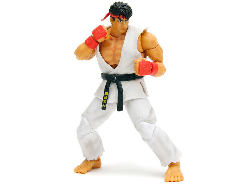 Ryu 6" Moveable Figure with Accessories and Alternate Head and Hands "Ultra Street Fighter II: The Final Challengers" (2017) Video Game model by Jada