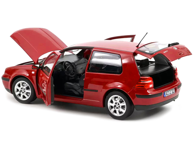 2002 Volkswagen Golf Red 1/18 Diecast Model Car by Norev