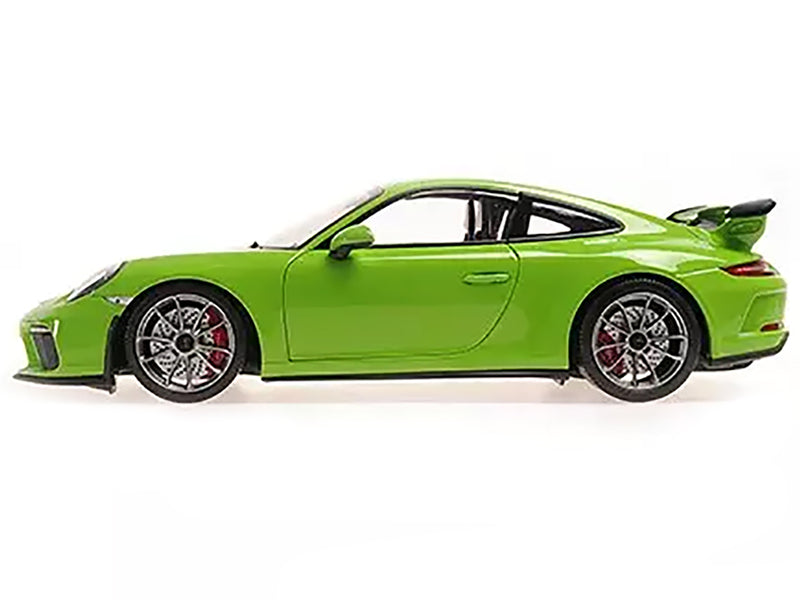 2018 Porsche 911 GT3 Yellow Green "Shmee150" Limited Edition to 438 pieces Worldwide 1/18 Diecast Model Car by Minichamps