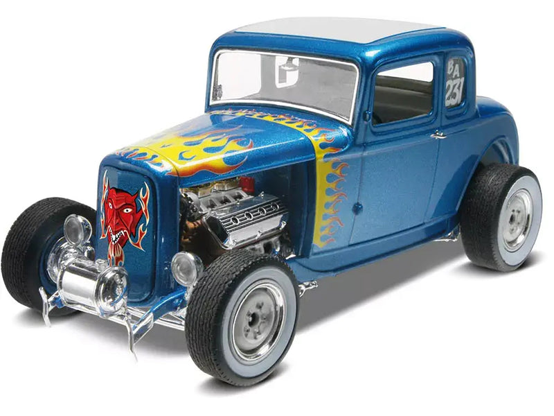Level 5 Model Kit 1932 Ford 5-Window Coupe 2-in-1 Kit 1/25 Scale Model by Revell