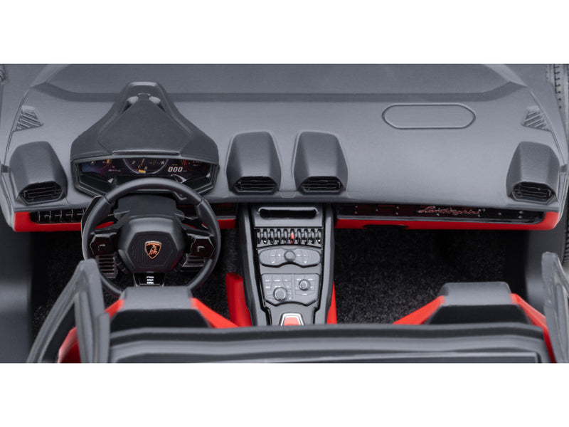 Lamborghini Huracan GT "LB-Silhouette Works" Hyper Red Metallic with Black Top 1/18 Model Car by Autoart