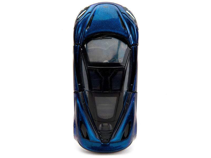 McLaren 720S Blue Metallic with Black Top "Pink Slips" Series 1/32 Diecast Model Car by Jada