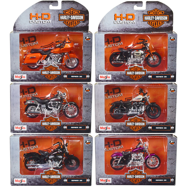 Harley-Davidson Miniature Model Vehicles
