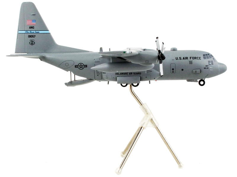 Lockheed C-130H Hercules Transport Aircraft "Delaware Air National Guard" United States Air Force "Gemini 200" Series 1/200 Diecast Model Airplane by GeminiJets