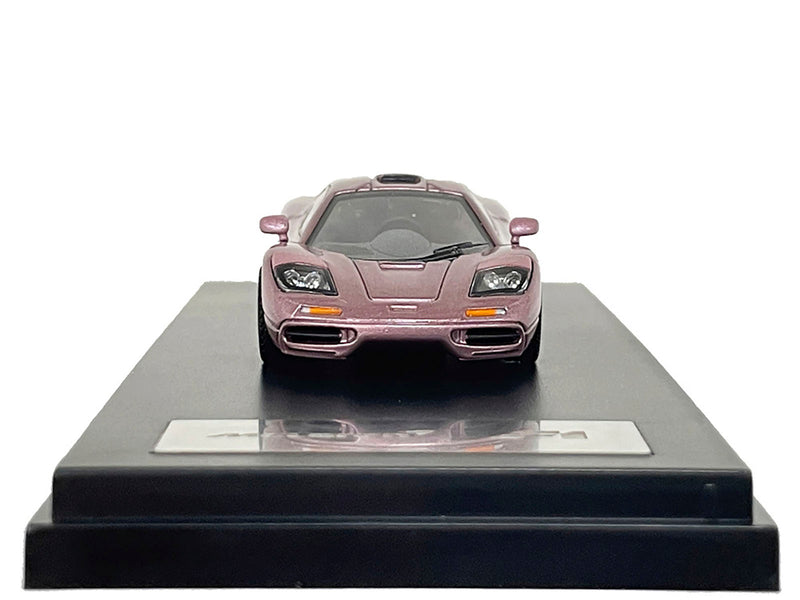 McLaren F1 Purple Metallic 1/64 Diecast Model Car by LCD Models