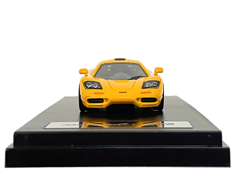 McLaren F1 Yellow 1/64 Diecast Model Car by LCD Models