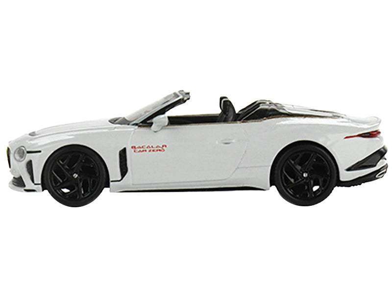 Bentley Mulliner Bacalar White "Car Zero" Limited Edition to 1800 pieces Worldwide 1/64 Diecast Model Car by True Scale Miniatures