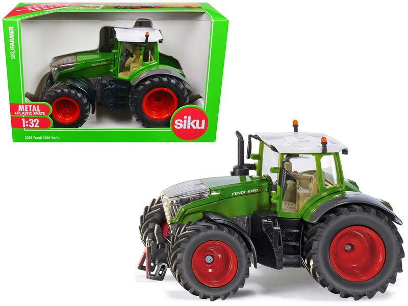 Fendt 1050 Vario Tractor Green with White Top 1/32 Diecast Model by Siku