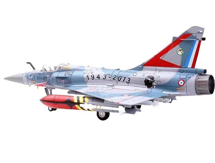 Dassault Mirage 2000-5F Fighter Aircraft "70th Anniversary of Corsica Squadron" French Air Force "Wing" Series 1/72 Diecast Model by Panzerkampf