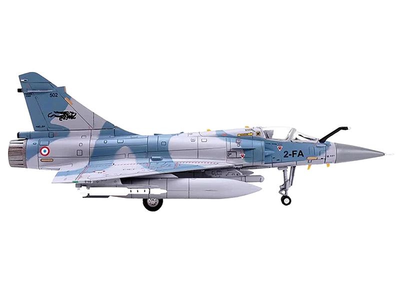 Dassault Mirage 2000-5F Fighter Aircraft "2-FA Cigognes" French Air Force "Wing" Series 1/72 Diecast Model by Panzerkampf