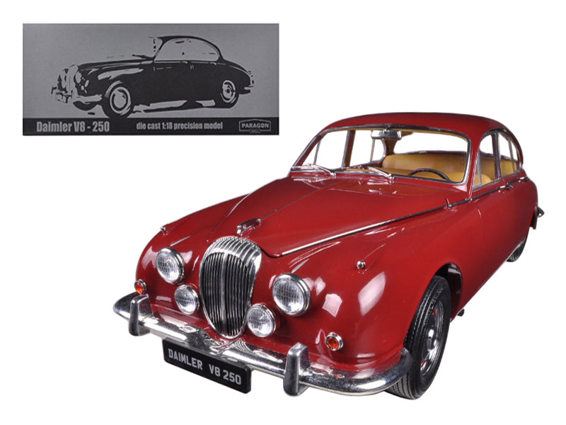 1967 Daimler V8-250 Regency Maroon Limited to 3000pc 1/18 Diecast Model Car by Paragon