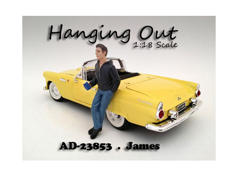 "Hanging Out" James Figure For 1:18 Scale Models by American Diorama