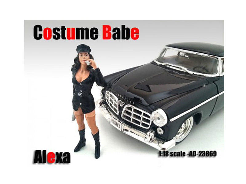 Costume Babe Alexa Figure For 1:18 Scale Models by American Diorama