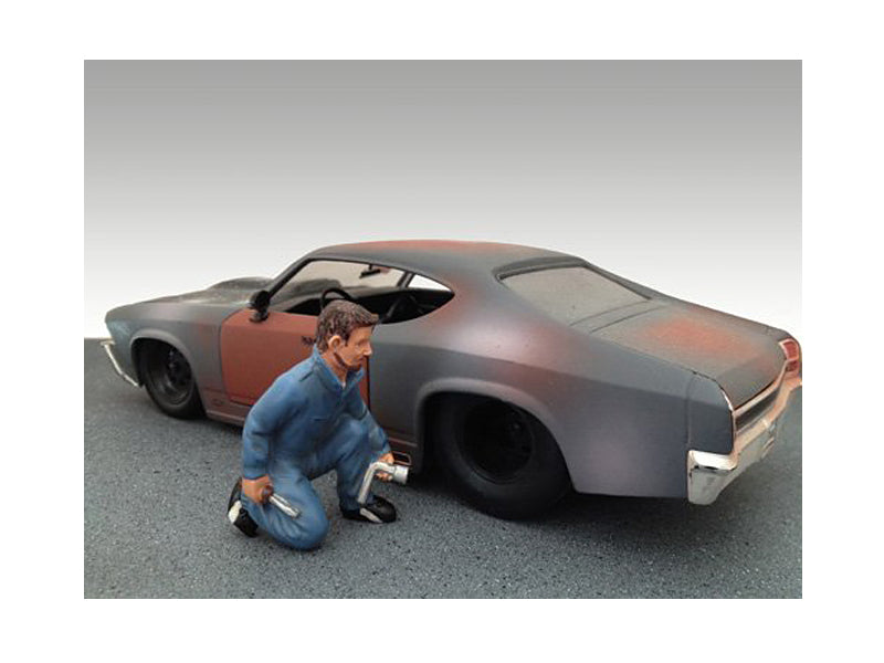 Mechanic Jerry Figurine for 1/24 Scale Models by American Diorama