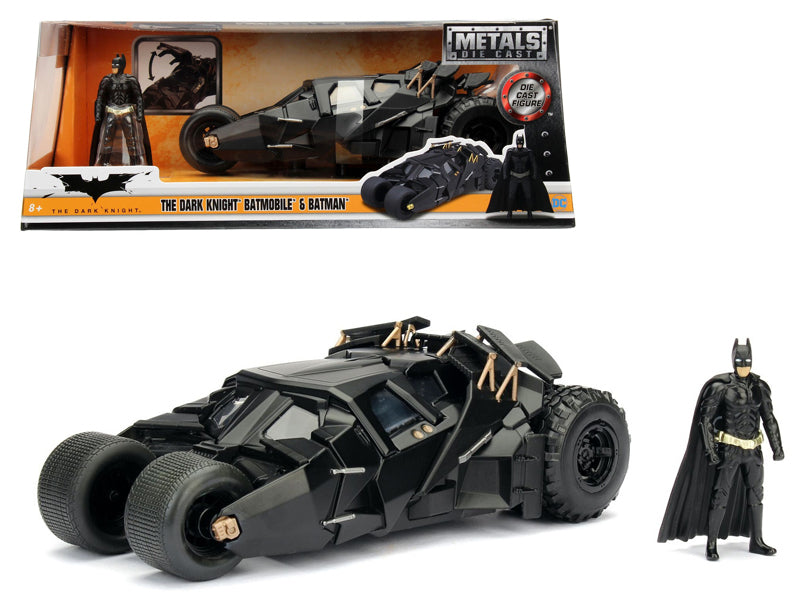 2008 "The Dark Knight" Tumbler Batmobile with Batman Diecast Figurine 1/24 Diecast Model Car by Jada