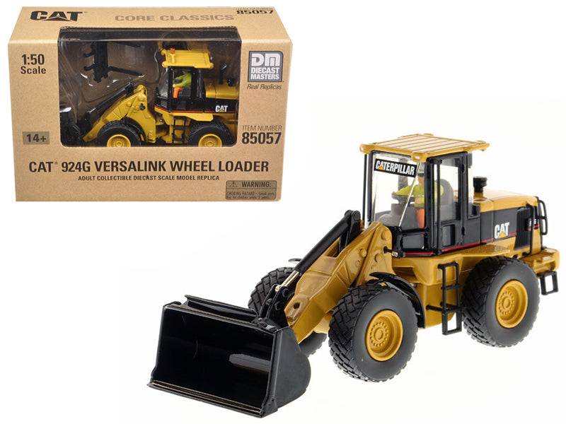 CAT Caterpillar 924G Versalink Wheel Loader with Work Tools with Operator "Core Classics Series" 1/50 by Diecast Masters