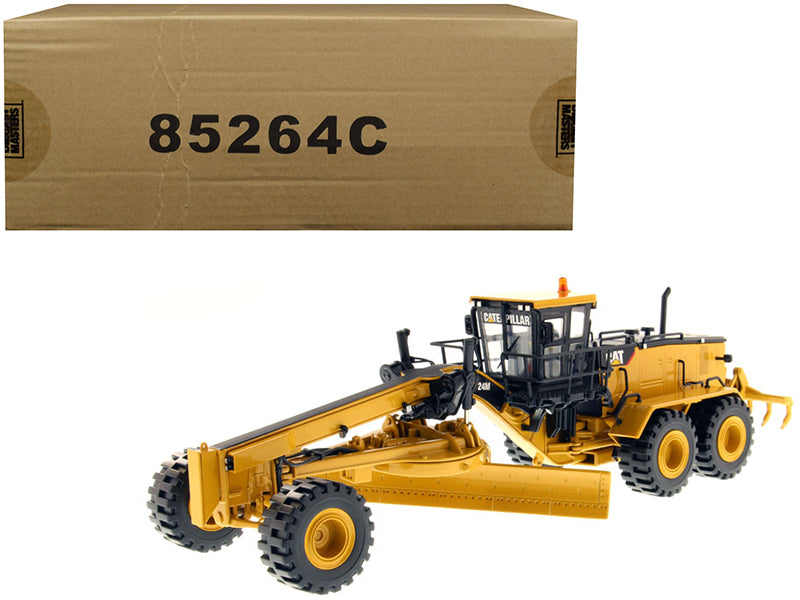 CAT Caterpillar 24M Motor Grader with Operator "Core Classics Series" 1/50 Diecast Model by Diecast Masters