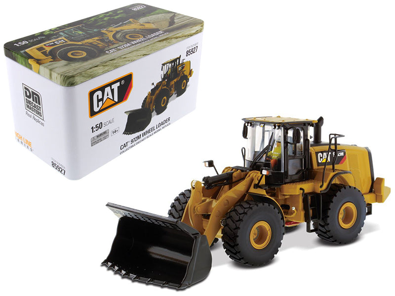 CAT Caterpillar 972M Wheel Loader with Operator "High Line Series" 1/50 Diecast Model by Diecast Masters